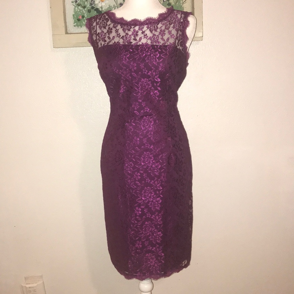 Stunning Adrianna Papell lace dress